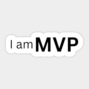 I am mvp Sticker